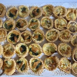 Le plateau de mini quiches salées (40 pièces)