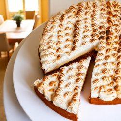 Tarte citron meringuée (10 parts – selon saison)