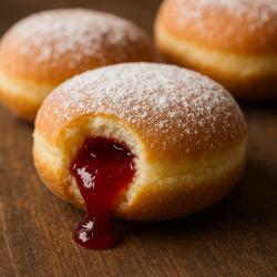 Beignet confiture