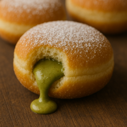 Beignet pistache