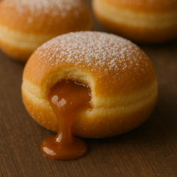 Beignet caramel